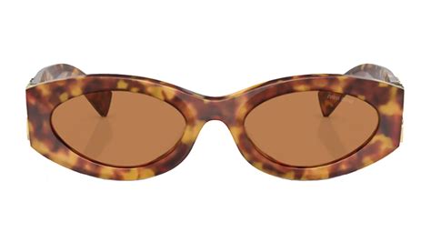 miu miu mu 11ws c54 4bw2z1|Miu Miu™ MU 11WS Oval Sunglasses .